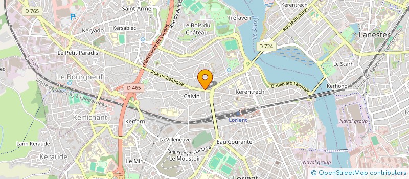 localisation de l'entreprise LGLOCATION  LORIENT