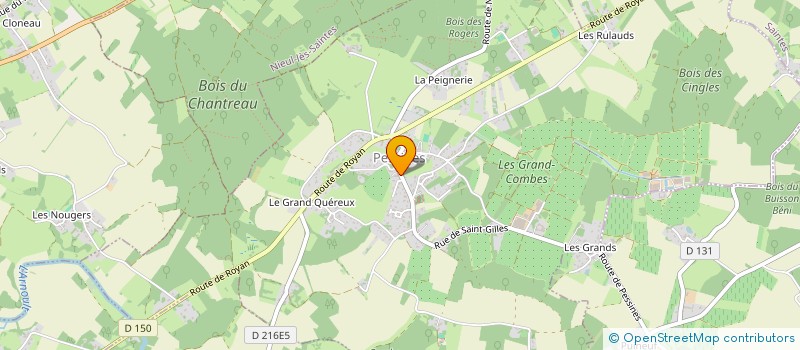 localisation de l'entreprise LGLRP17  PESSINES