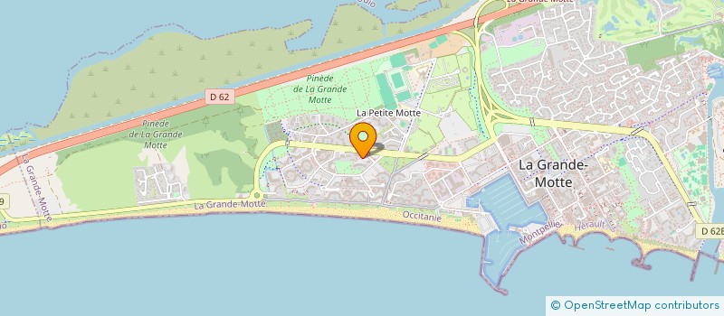 localisation de l'entreprise LGM-34280  LA GRANDE-MOTTE