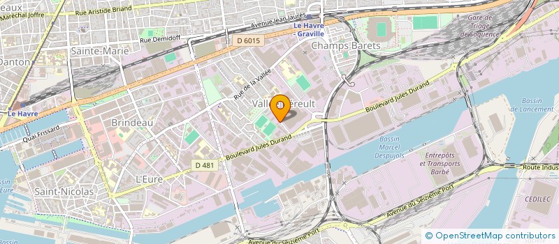 localisation de l'entreprise LGM à LE HAVRE