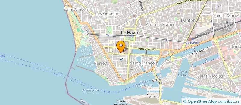 localisation de l'entreprise LGM à LE HAVRE