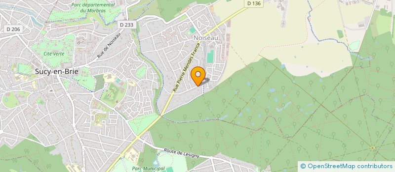 localisation de l'entreprise LGM BATIMENT à NOISEAU