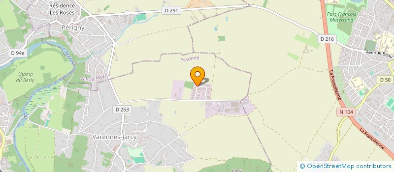 localisation de l'entreprise LGM BRIE  VARENNES-JARCY