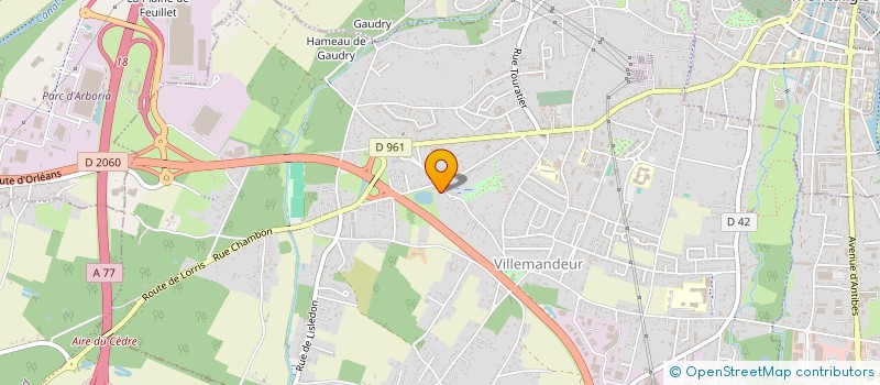 localisation de l'entreprise LGM CAPITAL à VILLEMANDEUR