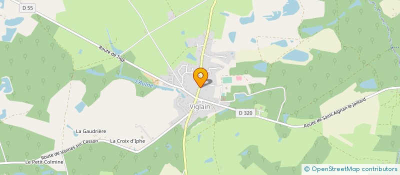 localisation de l'entreprise LGM DECOUPE LASER à VIGLAIN