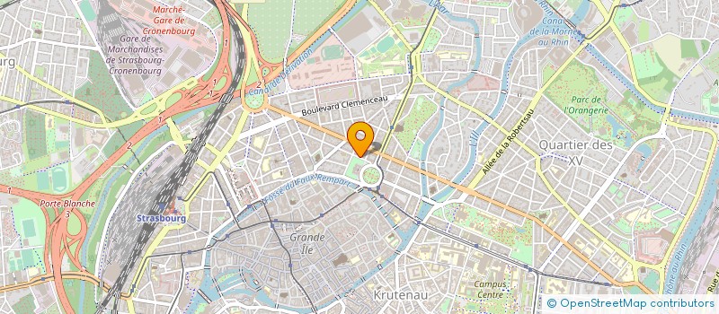 localisation de l'entreprise LGM EXPERTISE à STRASBOURG