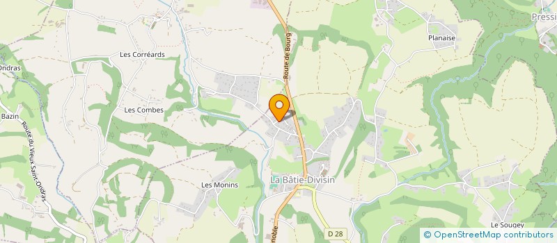 localisation de l'entreprise LGM IMMOBILIER  LES ABRETS EN DAUPHINE