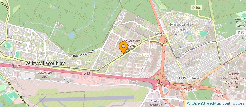 localisation de l'entreprise LGM INGENIERIE à VELIZY-VILLACOUBLAY