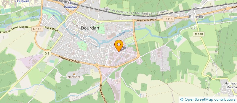 localisation de l'entreprise LGM INOX à DOURDAN