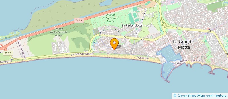 localisation de l'entreprise LGM34  LA GRANDE-MOTTE