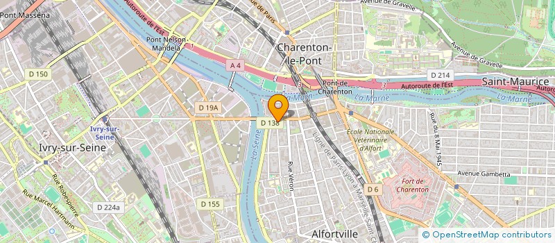 localisation de l'entreprise LGM51 à ALFORTVILLE
