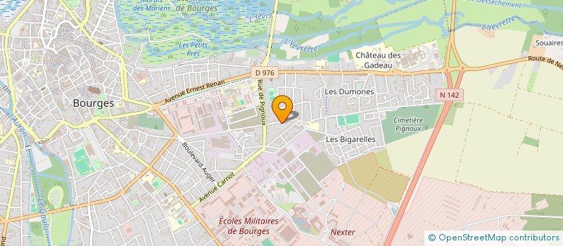 localisation de l'entreprise LGMC2  BOURGES