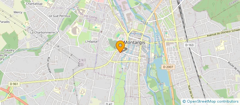 localisation de l'entreprise LGMETRIC  MONTARGIS