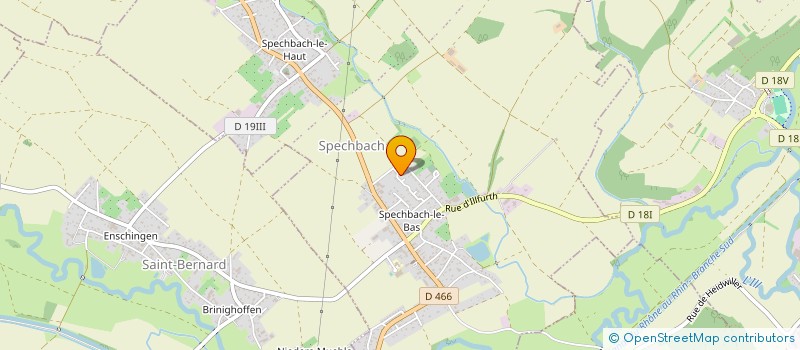 localisation de l'entreprise LGMF  SPECHBACH