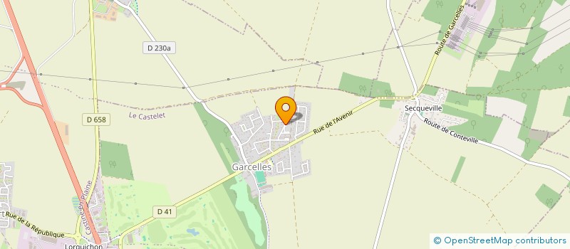 localisation de l'entreprise LGMH  LE CASTELET