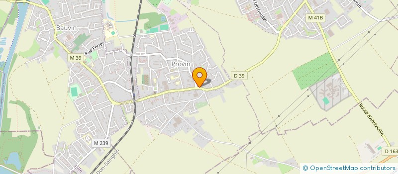 localisation de l'entreprise LGMI  PROVIN