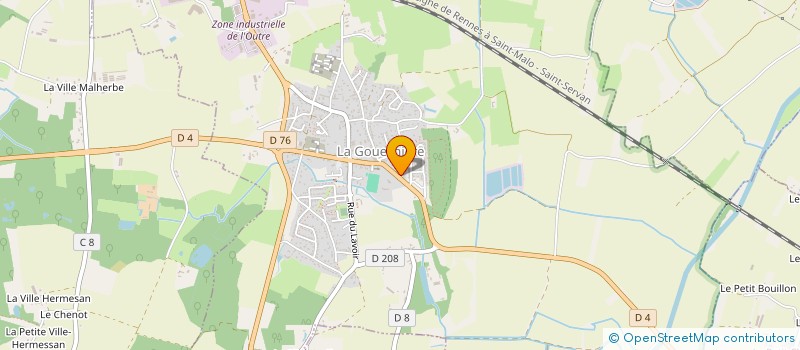 localisation de l'entreprise LGMI  LA GOUESNIERE
