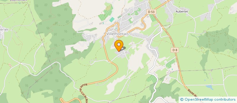 localisation de l'entreprise LGMI  VILLEMONTAIS