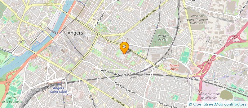 localisation de l'entreprise LGMO à ANGERS