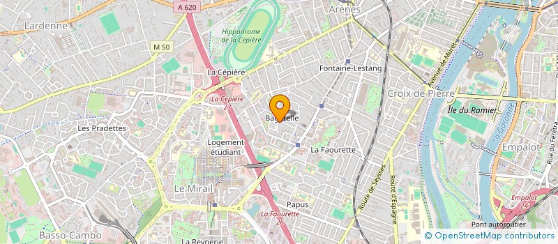 localisation de l'entreprise LGMUSIC  TOULOUSE