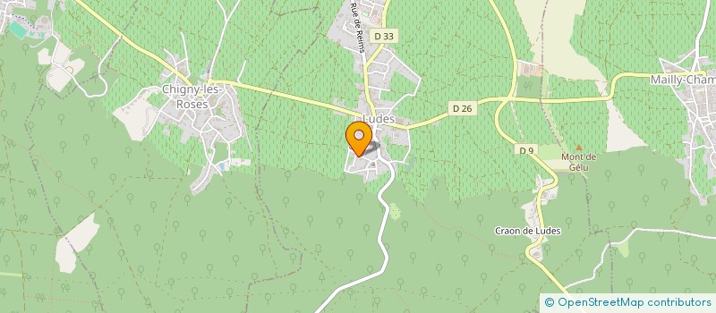 localisation de l'entreprise LGN STUDIO  ECUEIL