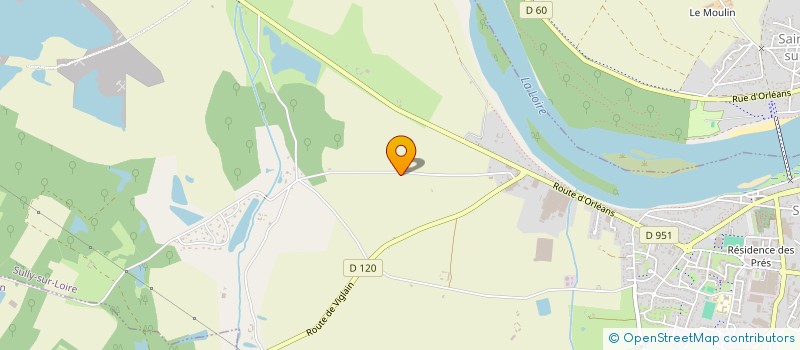 localisation de l'entreprise LGN TEAM INVEST à SULLY-SUR-LOIRE