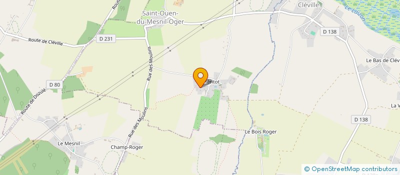 localisation de l'entreprise LGO & ASSOCIES  BOURGUEBUS