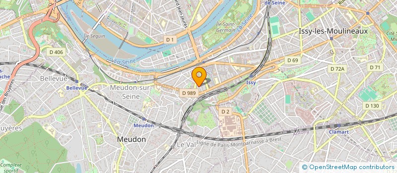 localisation de l'entreprise LGO CONSEIL à ISSY-LES-MOULINEAUX