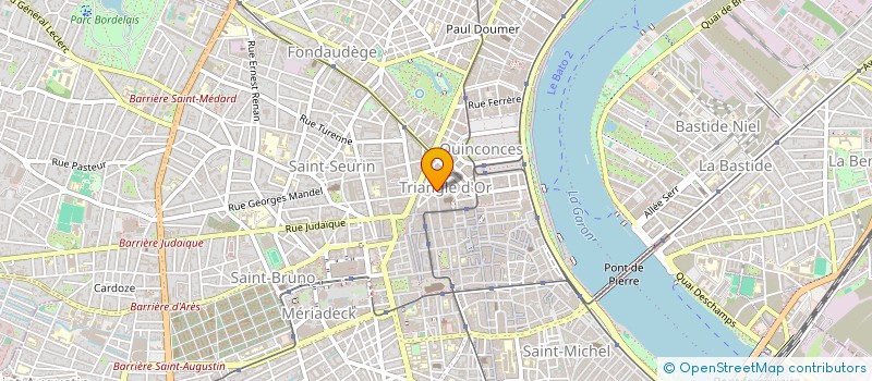 localisation de l'entreprise LGO SAS  BORDEAUX