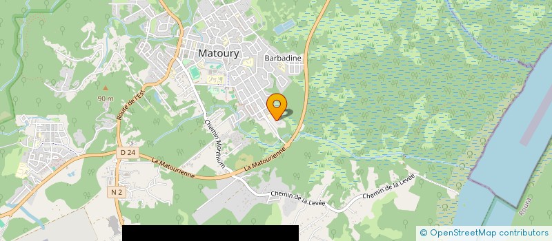 localisation de l'entreprise LGP à MATOURY