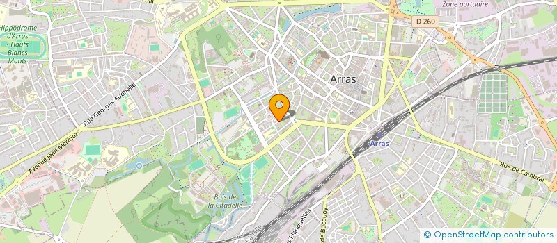 localisation de l'entreprise LGP AVOCATS à ARRAS