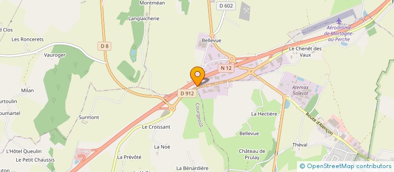 localisation de l'entreprise LGP NATURE à SAINT-HILAIRE-LE-CHATEL