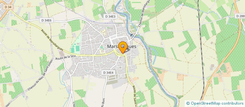 localisation de l'entreprise LGP SHOW à MARSILLARGUES