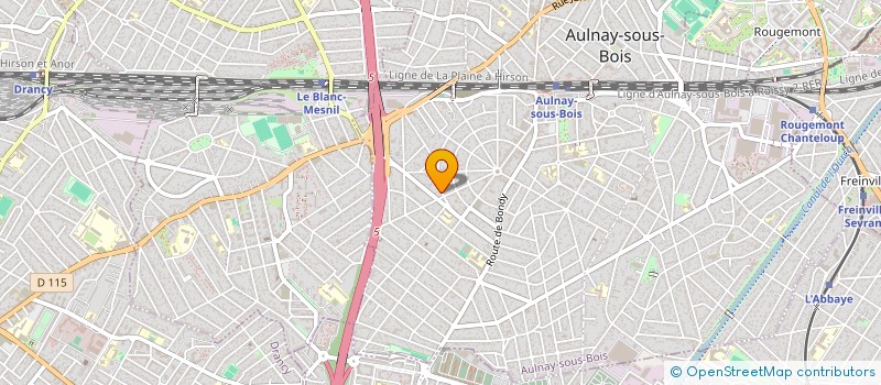 localisation de l'entreprise LGPA à AULNAY-SOUS-BOIS
