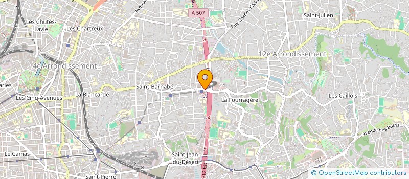 localisation de l'entreprise LGPL à MARSEILLE