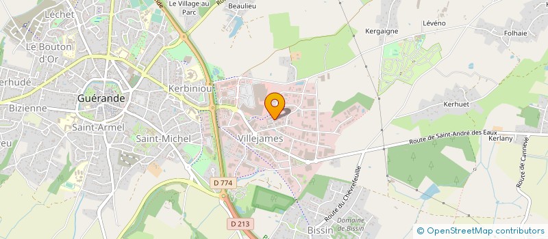 localisation de l'entreprise LGR  GUERANDE