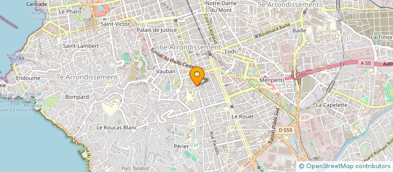 localisation de l'entreprise LGR à MARSEILLE