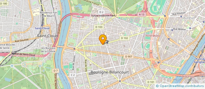 localisation de l'entreprise LGR à BOULOGNE-BILLANCOURT
