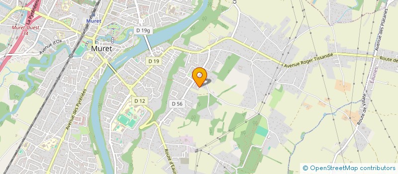 localisation de l'entreprise LGR  MURET