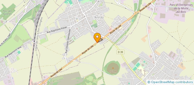 localisation de l'entreprise LGR AUTO  ANNAY