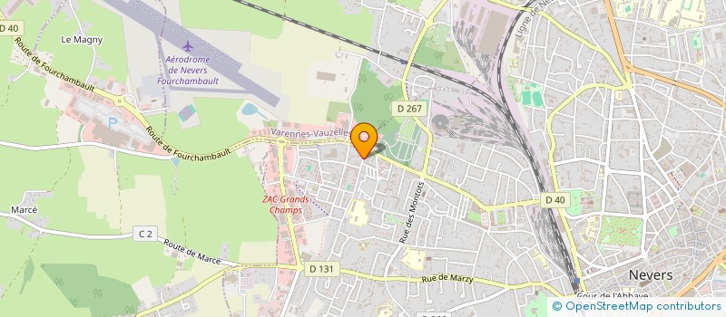 localisation de l'entreprise LGR SERVICES à NEVERS
