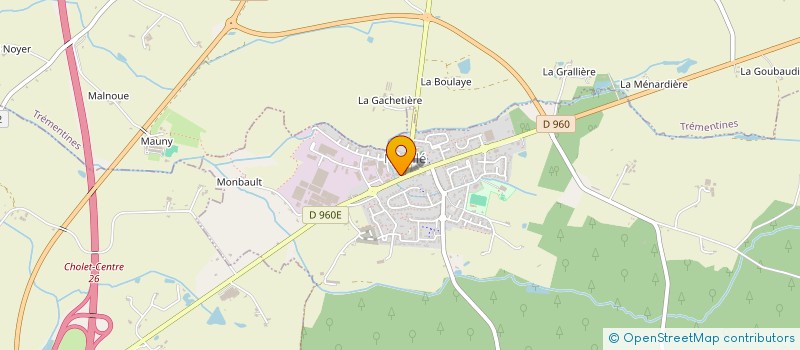 localisation de l'entreprise LGRF  NUAILLE