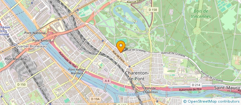localisation de l'entreprise LGS à CHARENTON-LE-PONT