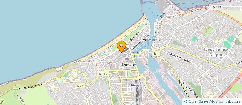 localisation de l'entreprise LGS à DIEPPE