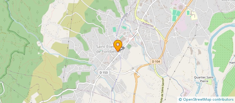 localisation de l'entreprise LGS CONSTRUCTIONS à SAINT-ETIENNE-DE-FONTBELLON