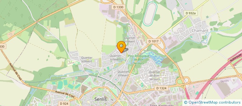 localisation de l'entreprise LGS VTC  SENLIS