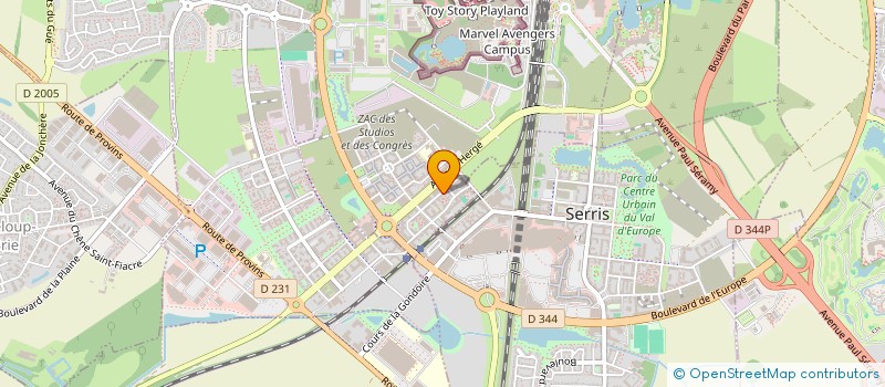 localisation de l'entreprise LGSA  CHESSY