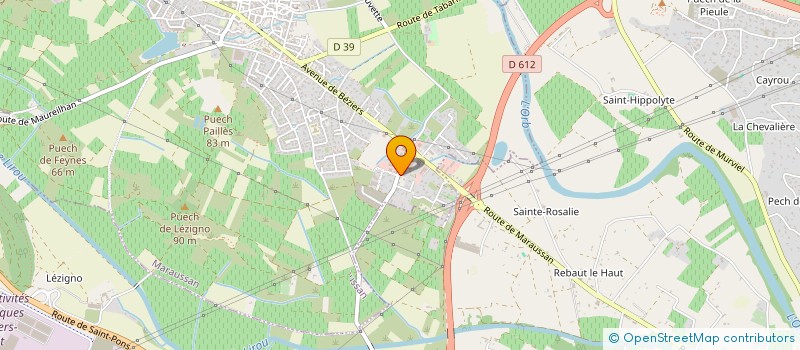 localisation de l'entreprise LGSB  MARAUSSAN