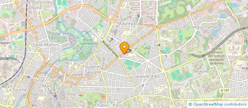localisation de l'entreprise LGSC à RENNES