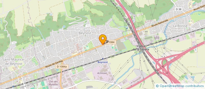 localisation de l'entreprise LGSC à BEYNOST